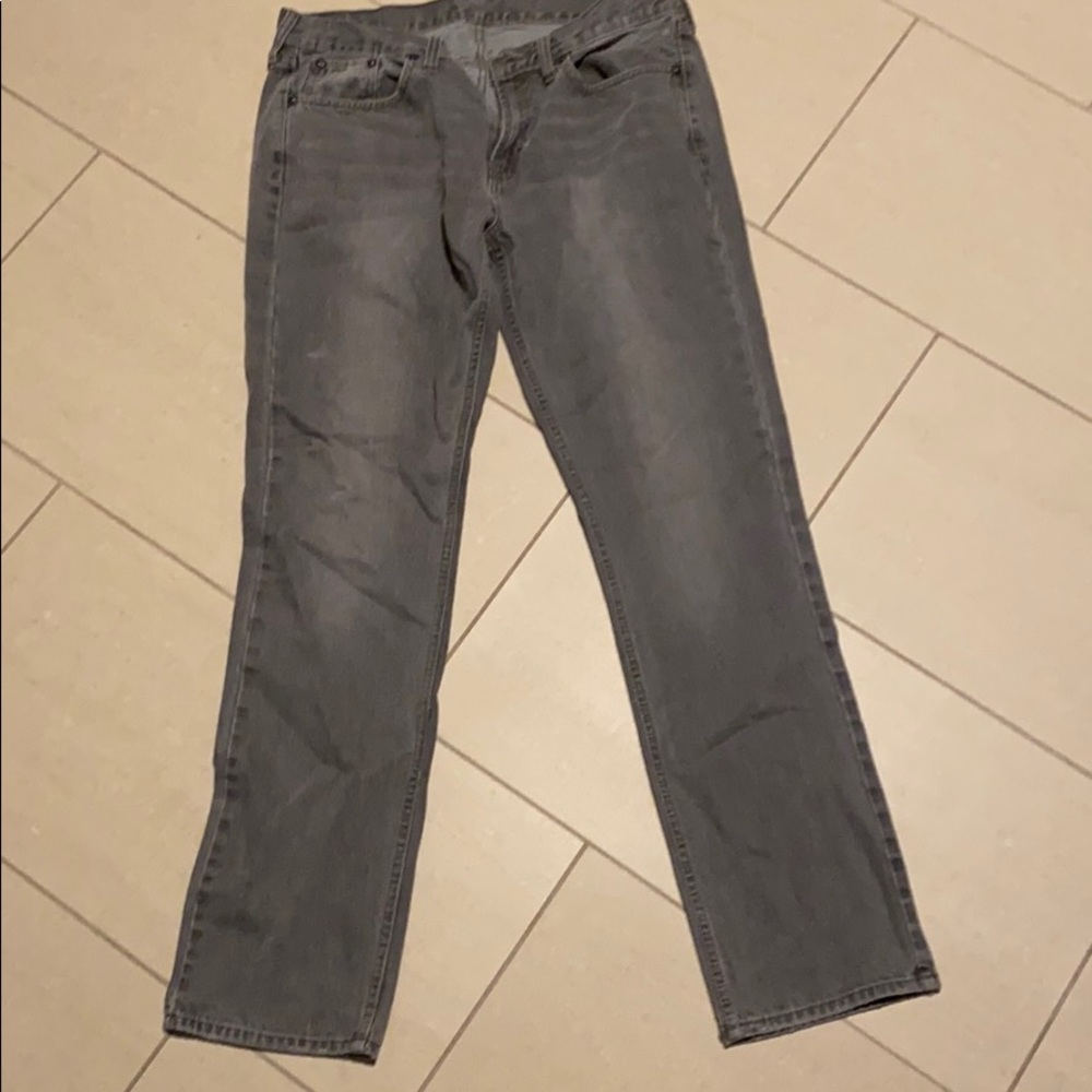 Men’s gray jeans like new